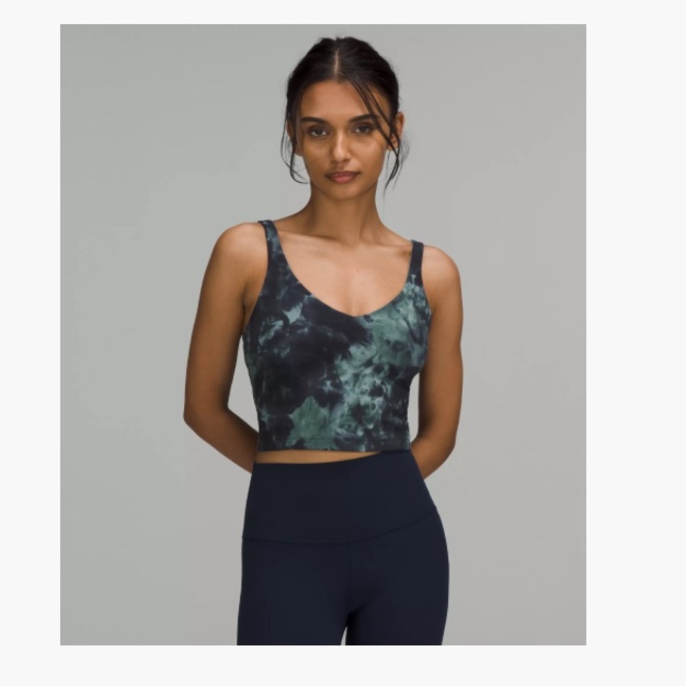 LULULEMON ALIGN TANK TOP
Diamond Dye Silver Blue Tidewater Teal Graphite
